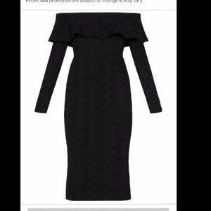 BCBG sexy black dress cocktail